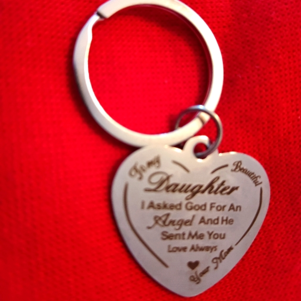 Daughter keychain